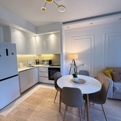 Rental of a bright 2-room apartment, 57 m², BW Aria, Belgrade Waterfront, Belgrade, Serbia